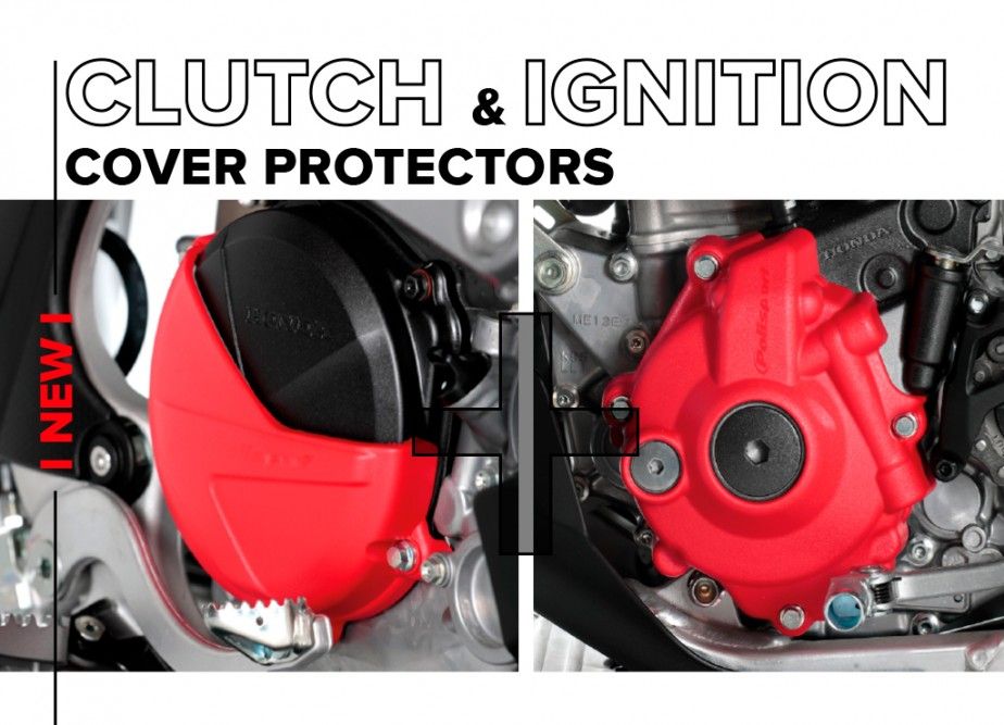 Black 8464000001 64-0840B 994573 Polisport Ignition Cover Protector