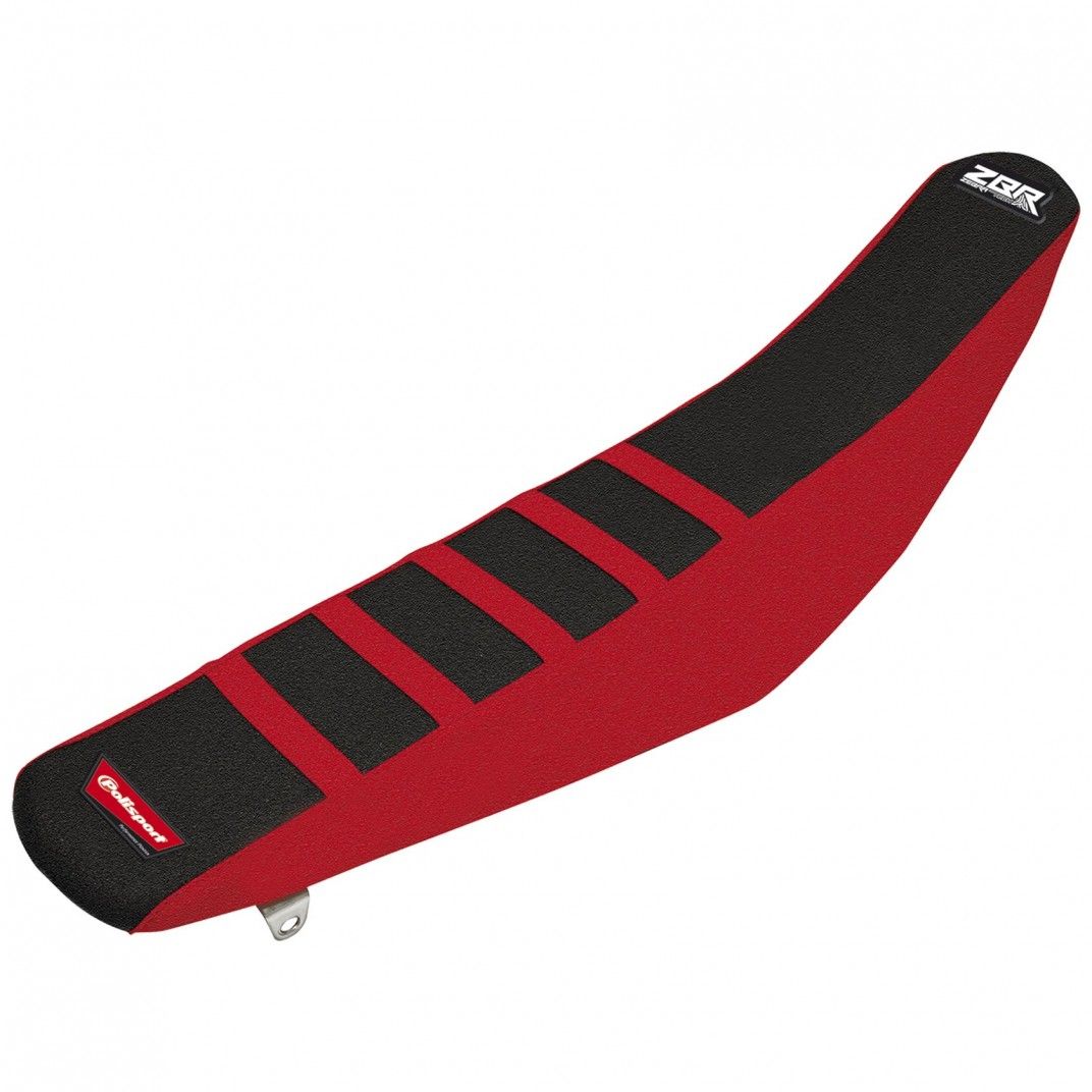 Honda CRF250R - Seat Cover Zebra Red and Black - 2018-21 Models