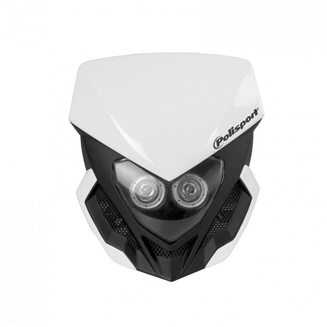 Lookos Evo - Headlight White and Black with Battery