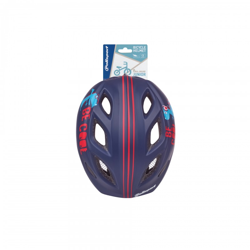 S Junior Premium - Capacete de Bicicleta para Criana Azul