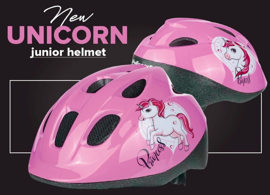 kids unicorn bike helmet