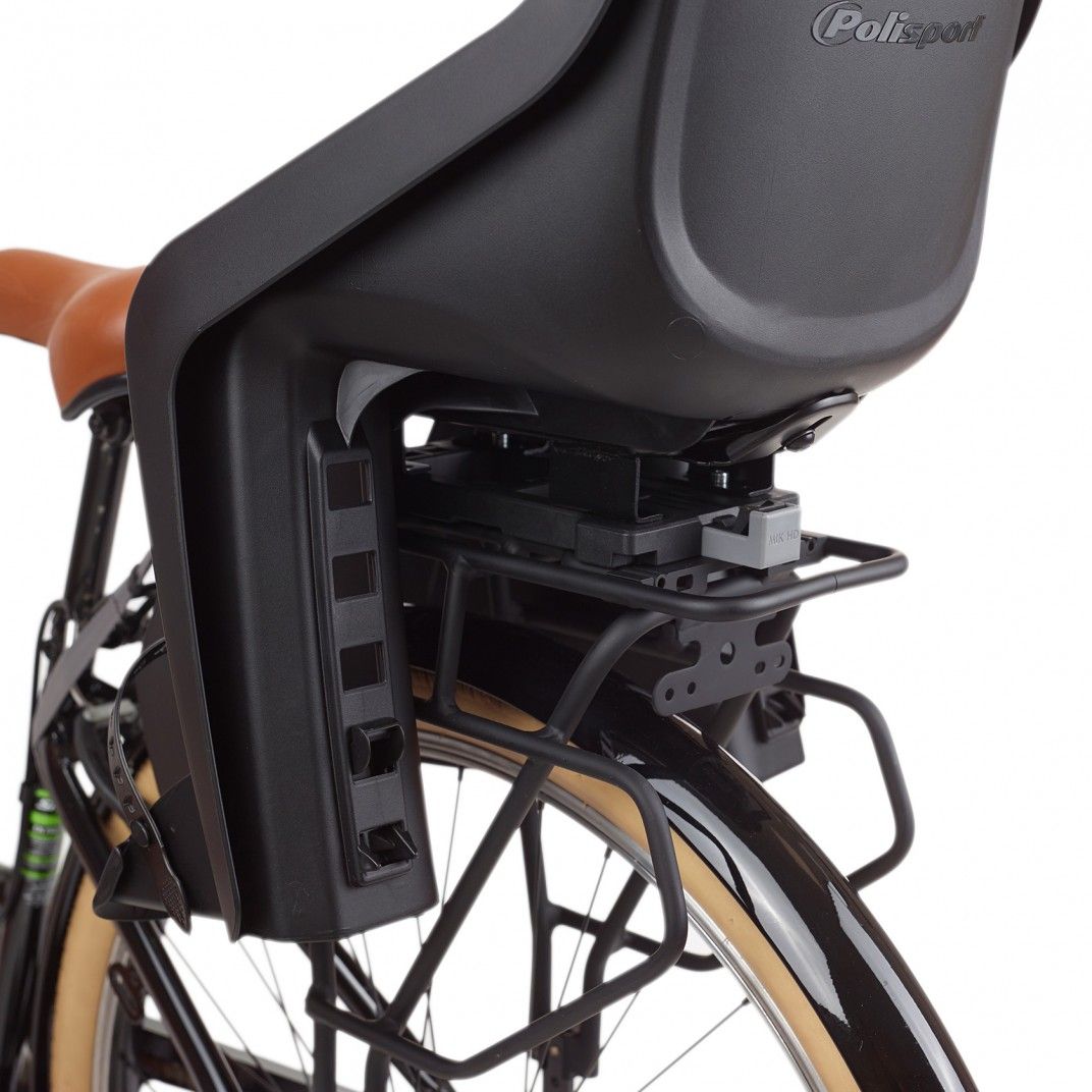 Bubbly Maxi Plus - Fahrradkindersitz für Gepäckträger mit MIK HD