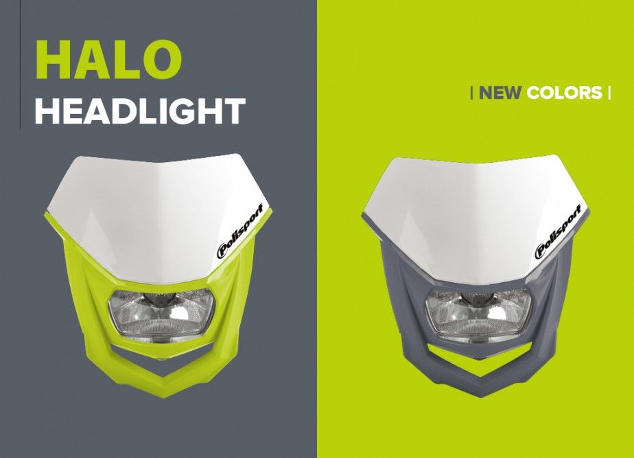 Polisport Releases New Colors for Halo Headlight