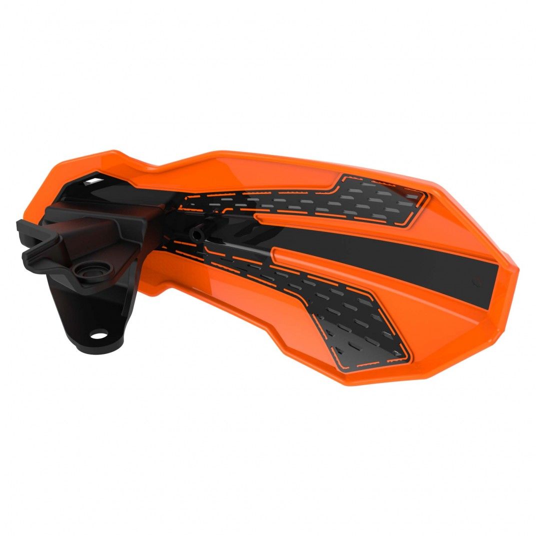 MX FLOW Handguard - HSQ TC/TE/FC/FE  Models 2014-22   -  Orange and Black