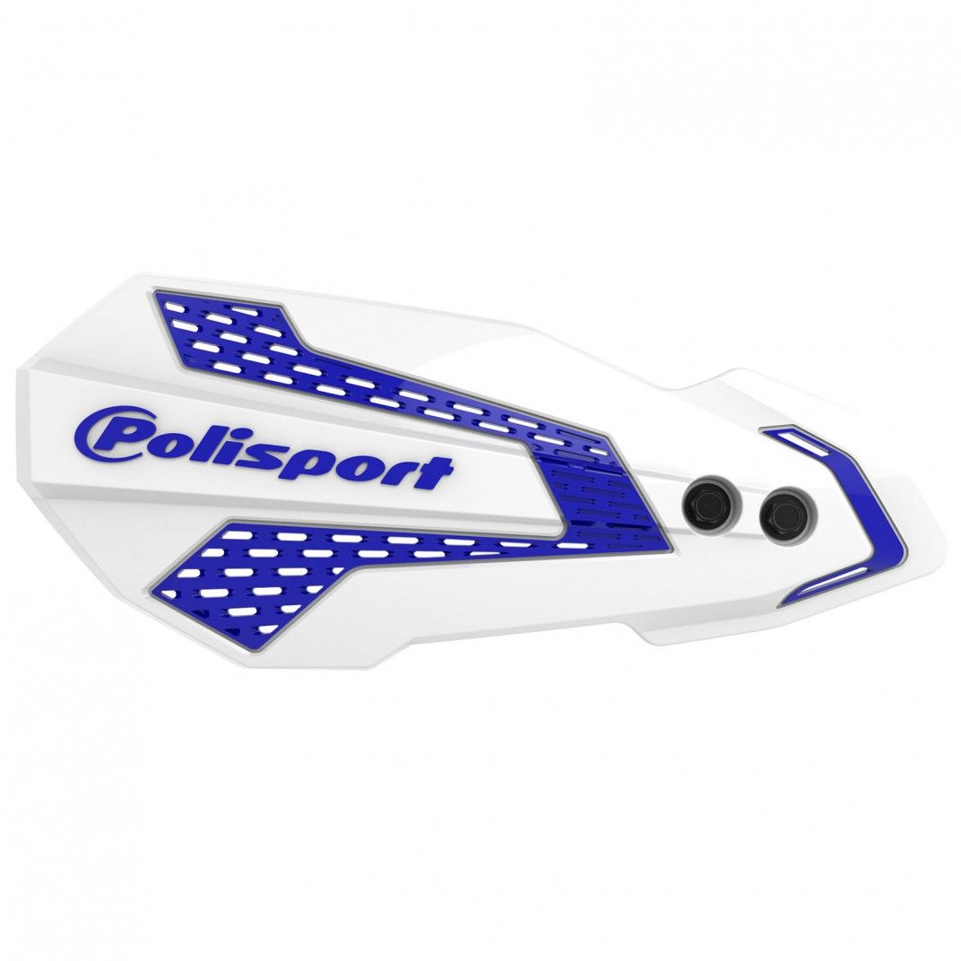 MX FLOW Handguard - Yamaha YZ/YZF/WR Models 2008-2022 - White and Blue