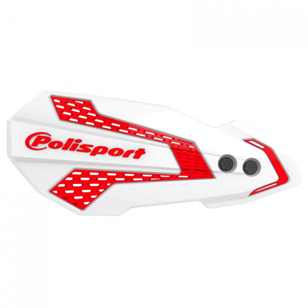 Protetor de mo MX FLOW - CRF250R/CRF 250RX Modelos 2022 - Branco e Vermelho