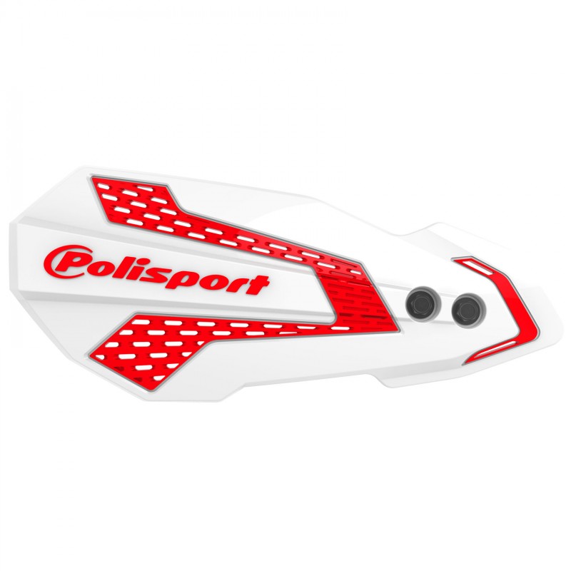 MX FLOW Handguard - CRF450R/CRF 450RX Models 2021-23  - White and Red 