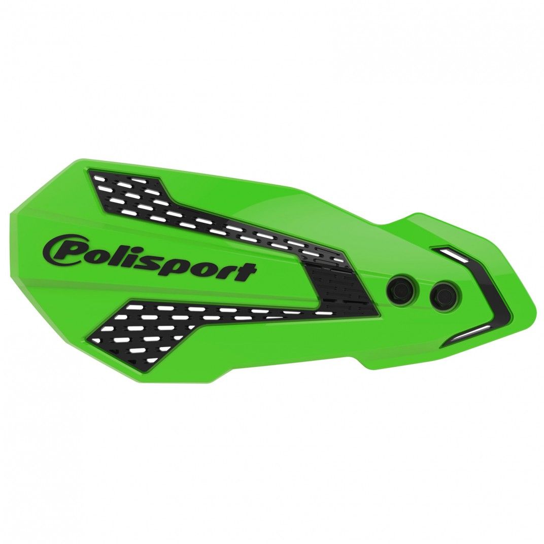 MX FLOW Handguard - KX450 Models 2019-22 - Green and Black