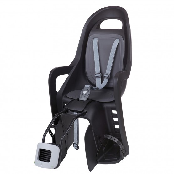 Groovy FF - Child Bike Seat for Frames Black and Dark Grey
