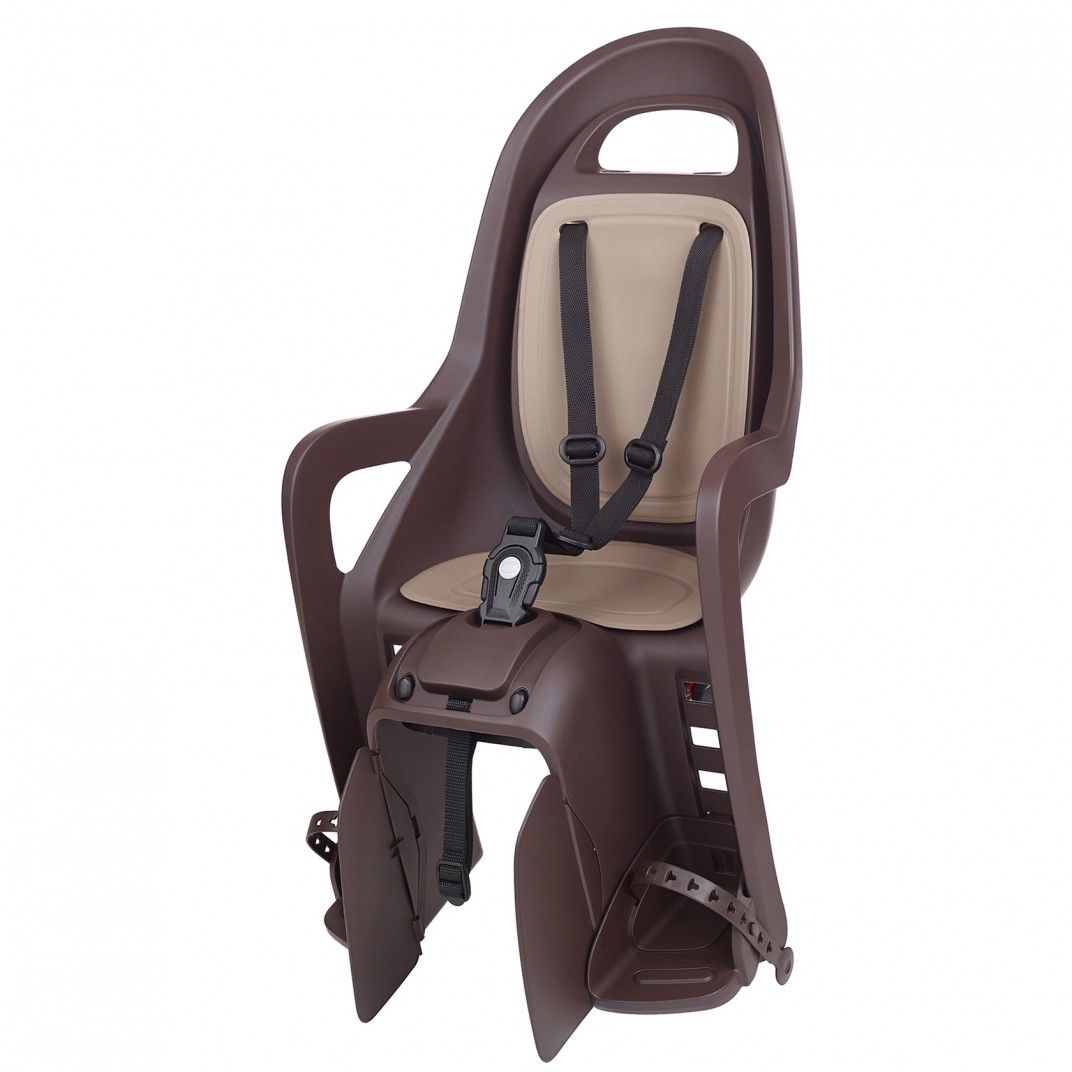 Groovy CFS - Rear Child Bicycle Seat Dark Brown for Luggage Carriers