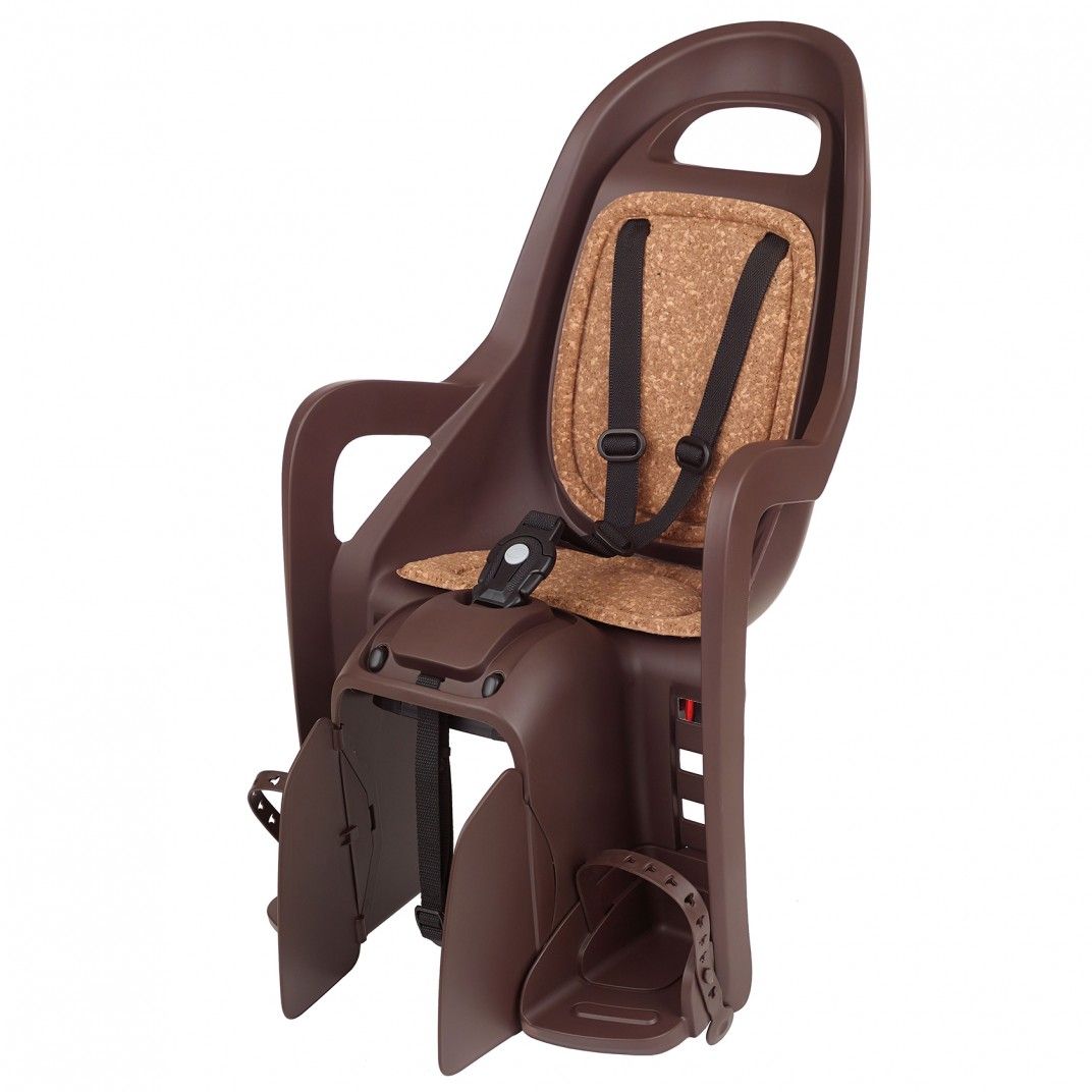 Groovy CFS - Rear Child Bicycle Seat Dark Brown Eco for Luggage Carriers