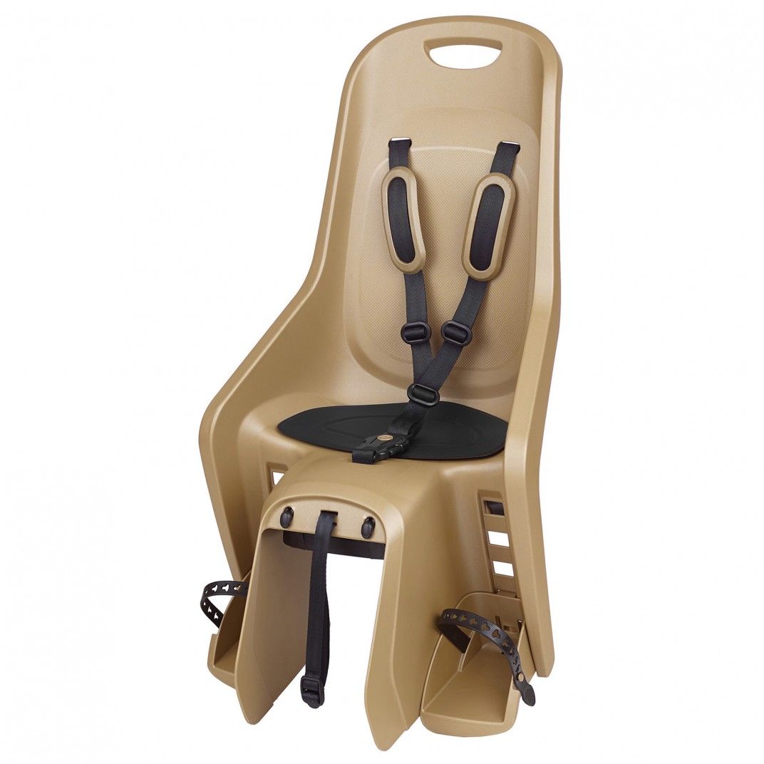 Bubbly Maxi Plus CFS - Cadeira para Bicicleta para Fixação ao Porta-Bagagem Dourada