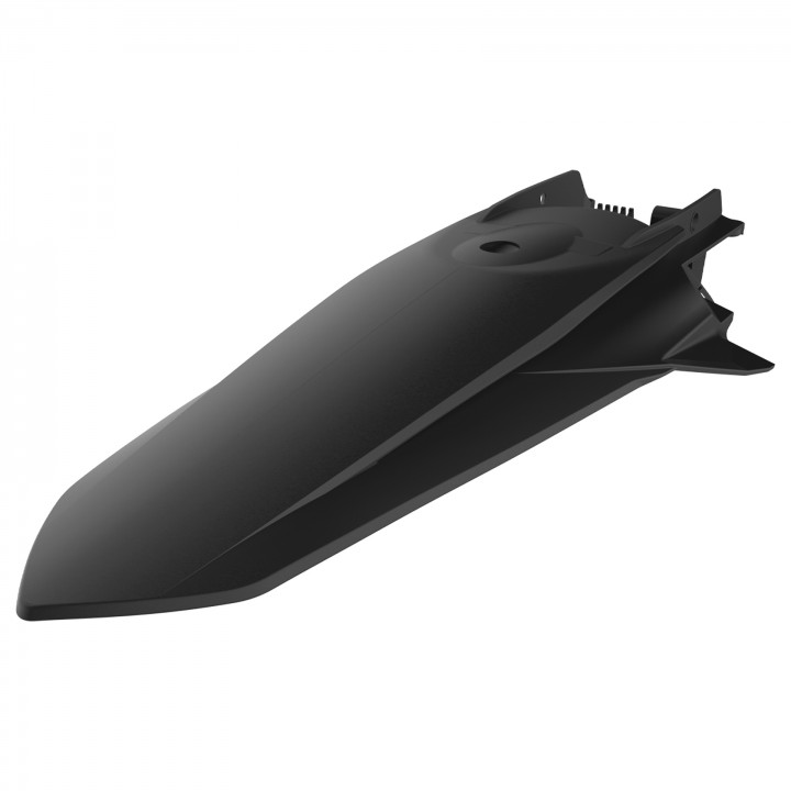Polisport KTM Rear Fender Mud Guard - 2020-2023 EXC EXCF XCW XCFW, Black Enduro Fairing