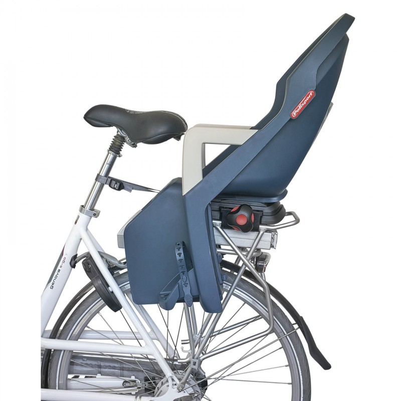 Guppy Maxi CFS - Fahrradkindersitz Blau und Cream fr Gepcktrger