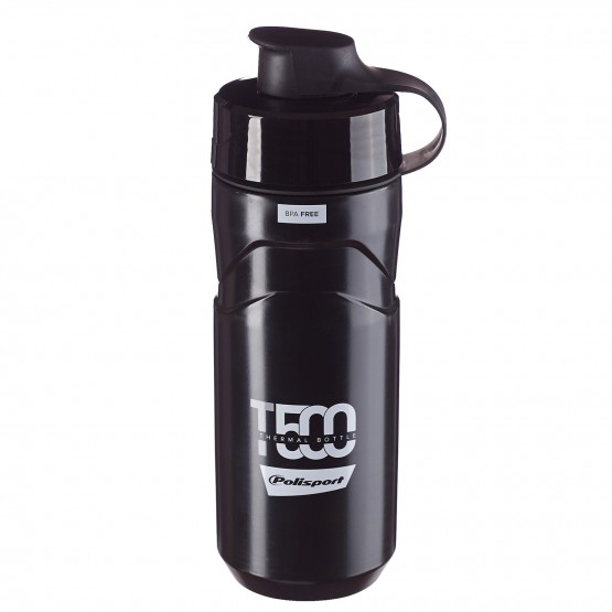 T500 - Isolierflasche 500ML Schwarz und Grau
