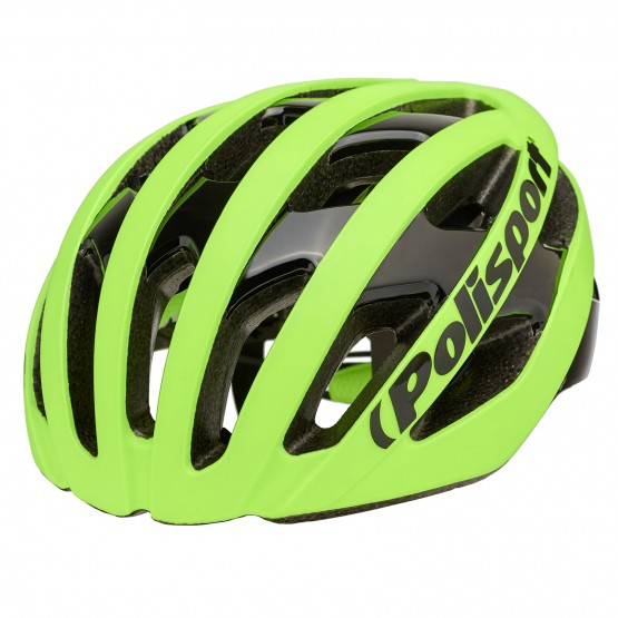 Light Pro - Cycling Helmet for Road Use Yellow Flo - L Size