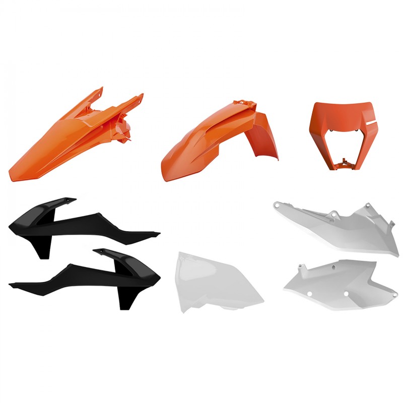 Kit Plastique Standard KTM EXC/EXC-F/XC-W/XCF-W (2017-19)