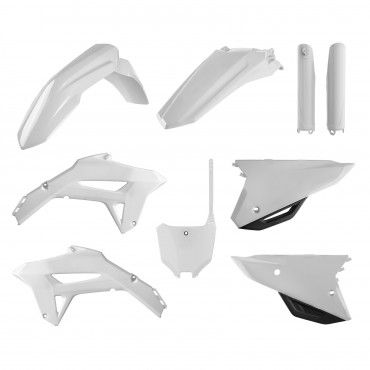 Honda CRF450R - Replica Plastic Kit White - 2021-22 Models