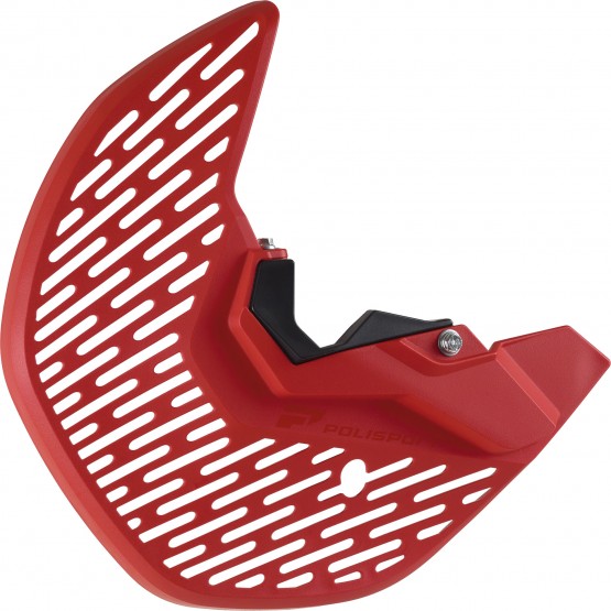 Gas GAS EC 250 / 300 / 350 - Disc and Bottom Fork Protector Red - 2009-20 Models