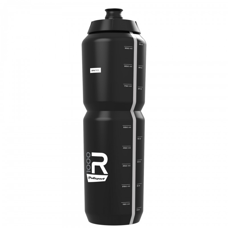 R1000 - Lightweight Sport Bottle 1000ml Black