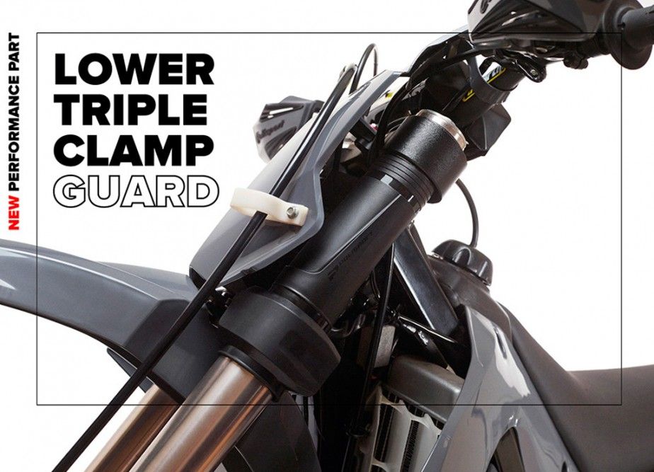 LOWER TRIPLE CLAMP GUARD - NEW PERFORMANCE PART