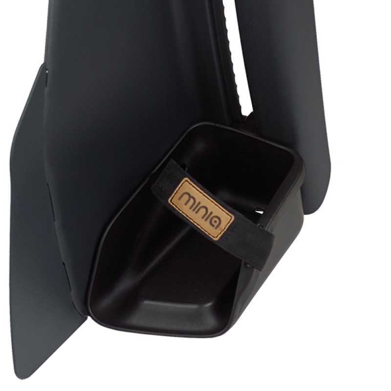 Minia CFS - Sige vlo arrire Fixation sur porte-bagages Noir