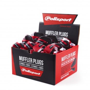 Muffler Plugs Black for 2-Strokes and 4-Strokes
