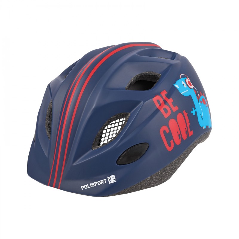 S Junior Premium - Bicycle Helmet for Kids Blue and Red