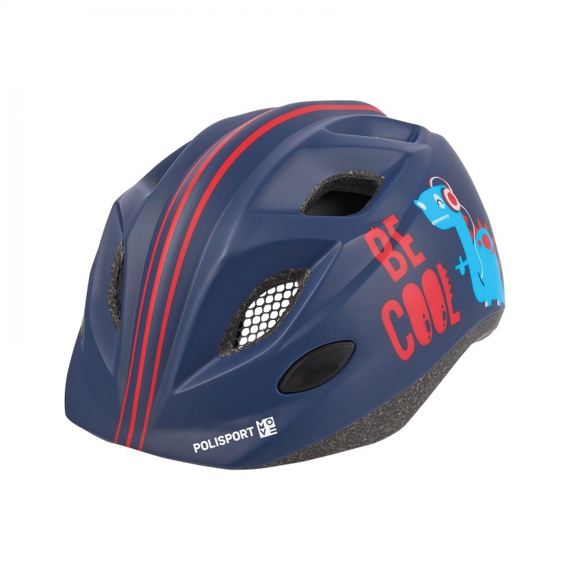 S Junior Premium - Kinderfahrradhelm Blau 