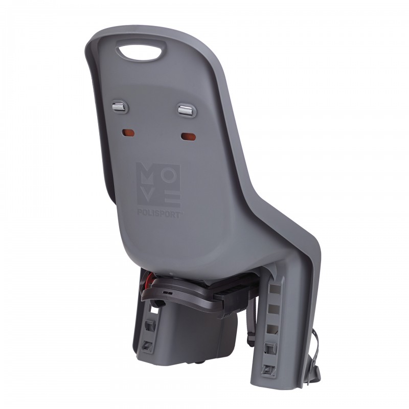 Bubbly Maxi Plus CFS - Cadeira para Bicicleta para Fixao ao Porta-Bagagem Cinzenta e Castanha