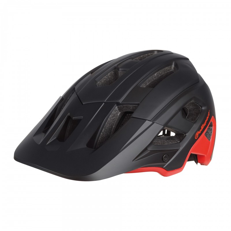 Mountain Pro - MTB Multidisciplinary Helmet Black and Red - M Size