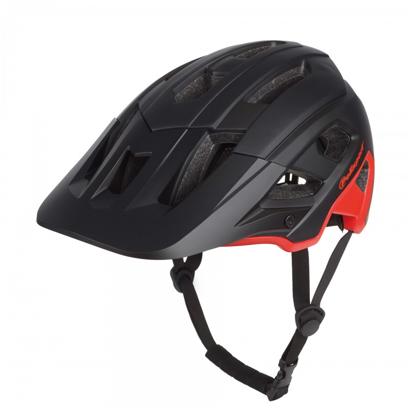 Mountain Pro - MTB Multidisciplinary Helmet Black and Red - L Size