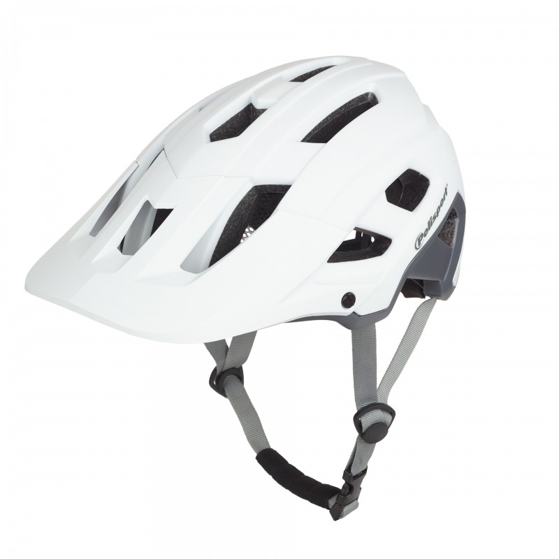 Mountain Pro - MTB Multidisciplinary Helmet White and Grey - M Size