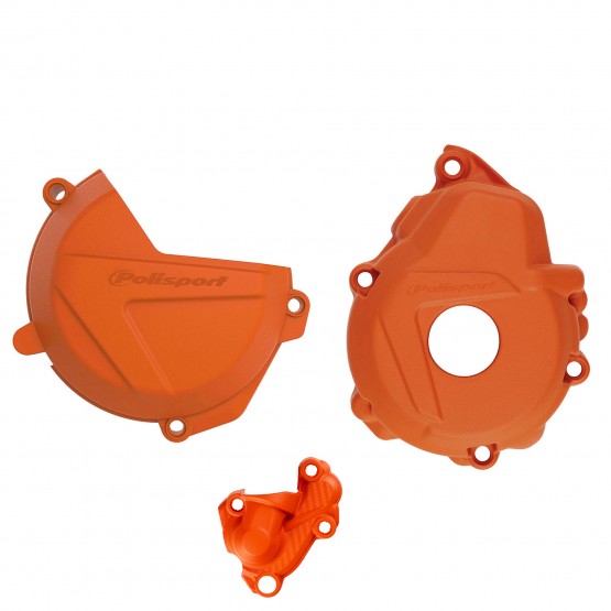 Kit Protección Tapas de Motor KTM EXC-F/XCF-W 250/350 - 2017-22 Kit Protección Tapas de Motor KTM EXC-F/XCF-W 250/350 - 2017-22