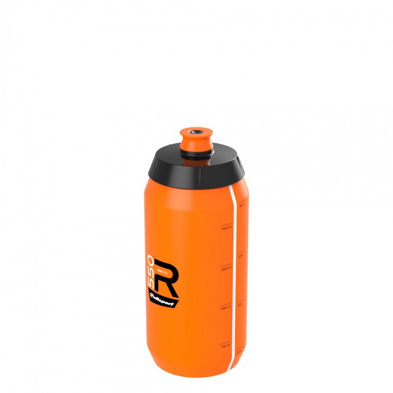 Set Flasche: Flaschenhalter + Trinkflaschen 550ml Orange