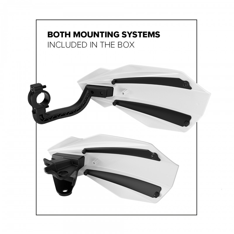 Protetor de mo BULLIT - KTM SX/EXC  Modelos 2014-2022  - Blanco