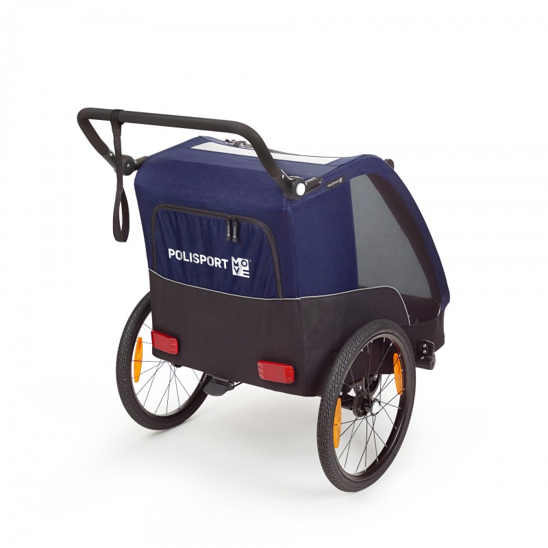 Polisport Trailer + Stroller - Atrelado de Bicicleta e Carrinho de Transporte