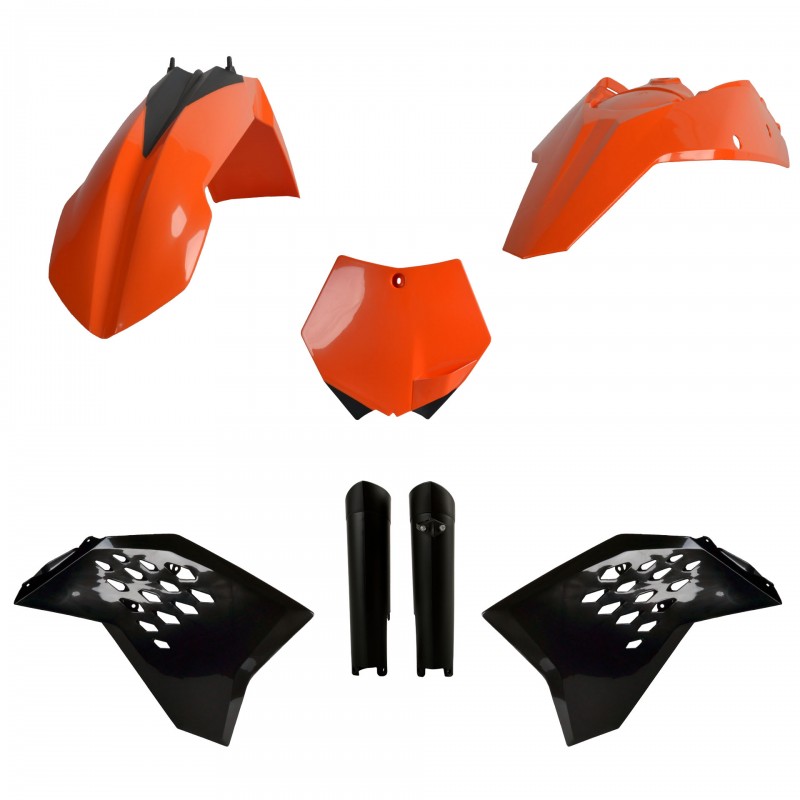 Komplettes Plastik Kit KTM XC/XC-F (2008-10)