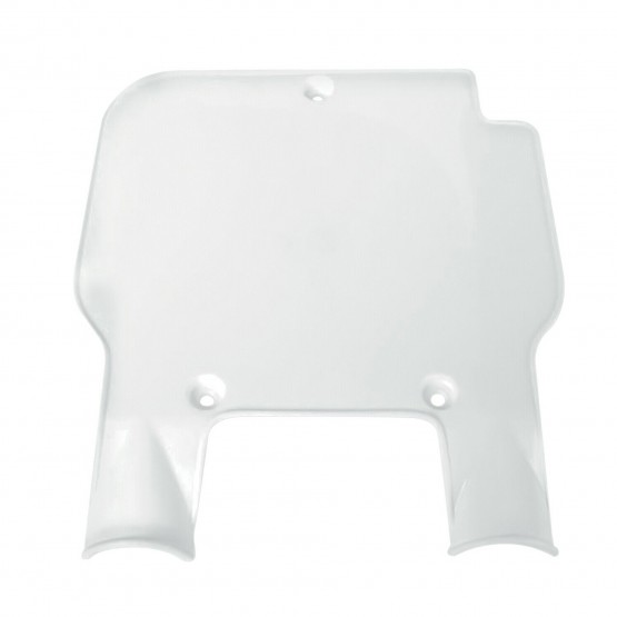 Kawasaki KX 125,KX 250, KX 500  - Front Number Plate White - 1989-95 Models