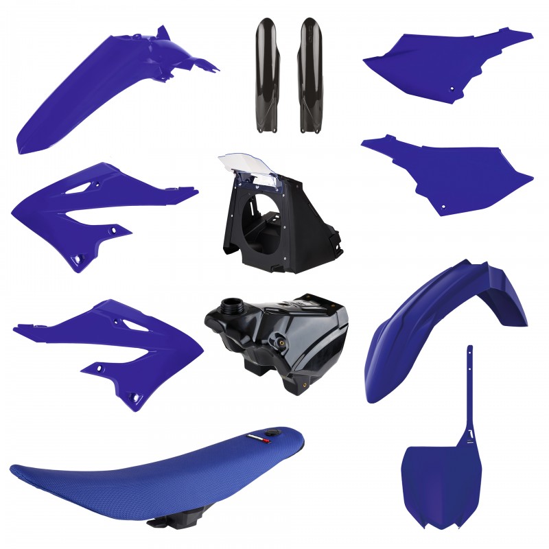 Kit Plsticos Restyling Completo Yamaha YZ 125/250 - 2002-2021 (C/ Banco e Tanque)