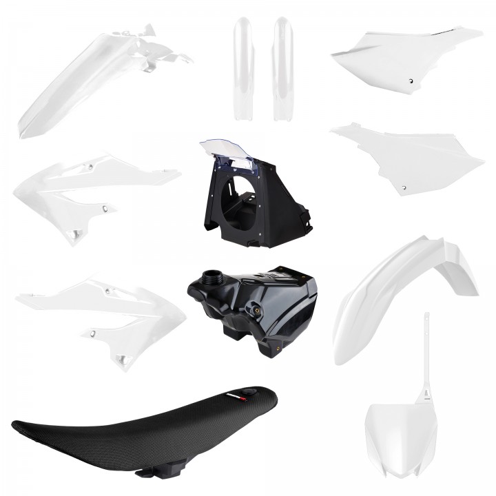 RESTYLING PLASTIC KIT YAMAHA YZ 125/250 2002-21 - 91572 - Polisport