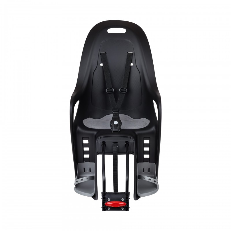 KOARI FF - Rear Child Bicycle Seat for Frame Black/Grey