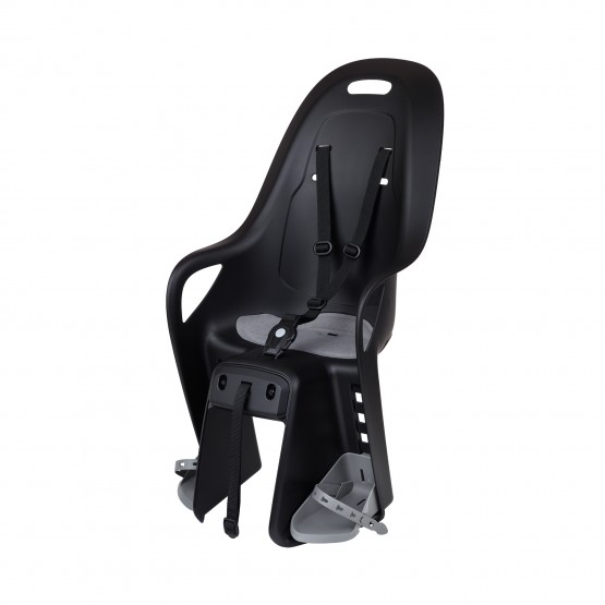 KOARI MIK-HD - Cadeira traseira para bicicleta fixao Porta-Bagagem MIK-HD Preto/Cinza