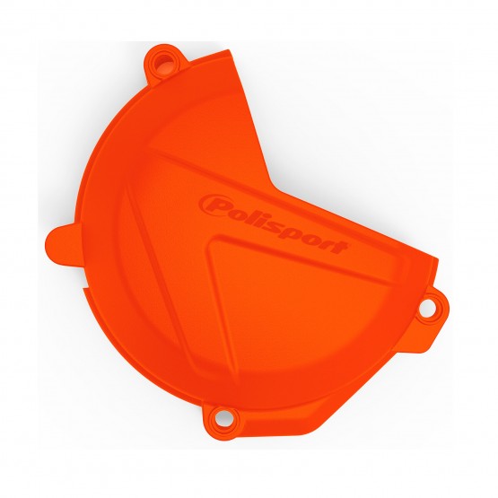 KTM 250,350 XC-F/SX-F - Clutch Cover Protection Orange - 2016-22 Models