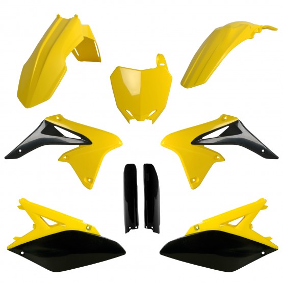 Komplettes Plastik Kit Suzuki RMZ 250 (2010-18)