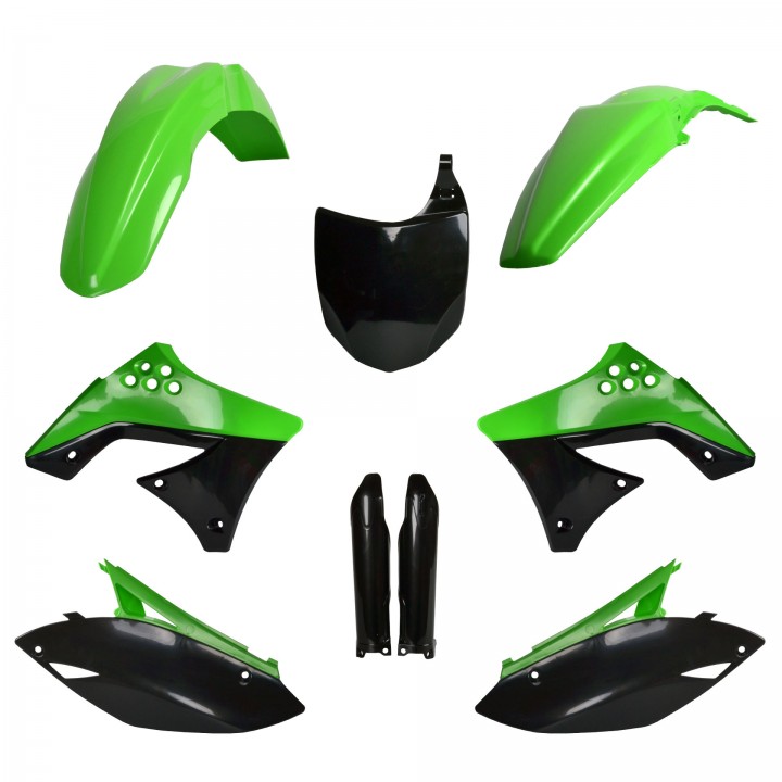 Full Plastic Kit Kawasaki KX 250F (2009-12) - 91483 - Polisport