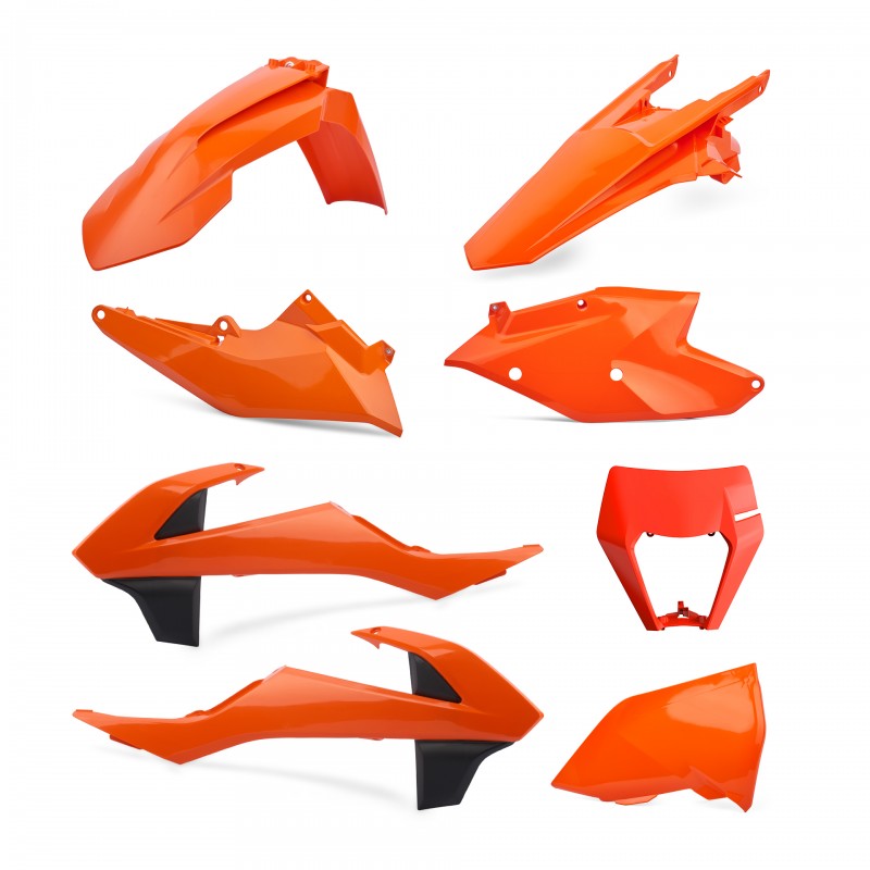 Kit Plastique Standard KTM EXC/EXC-F/XC-W/XCF-W  (2017-19)