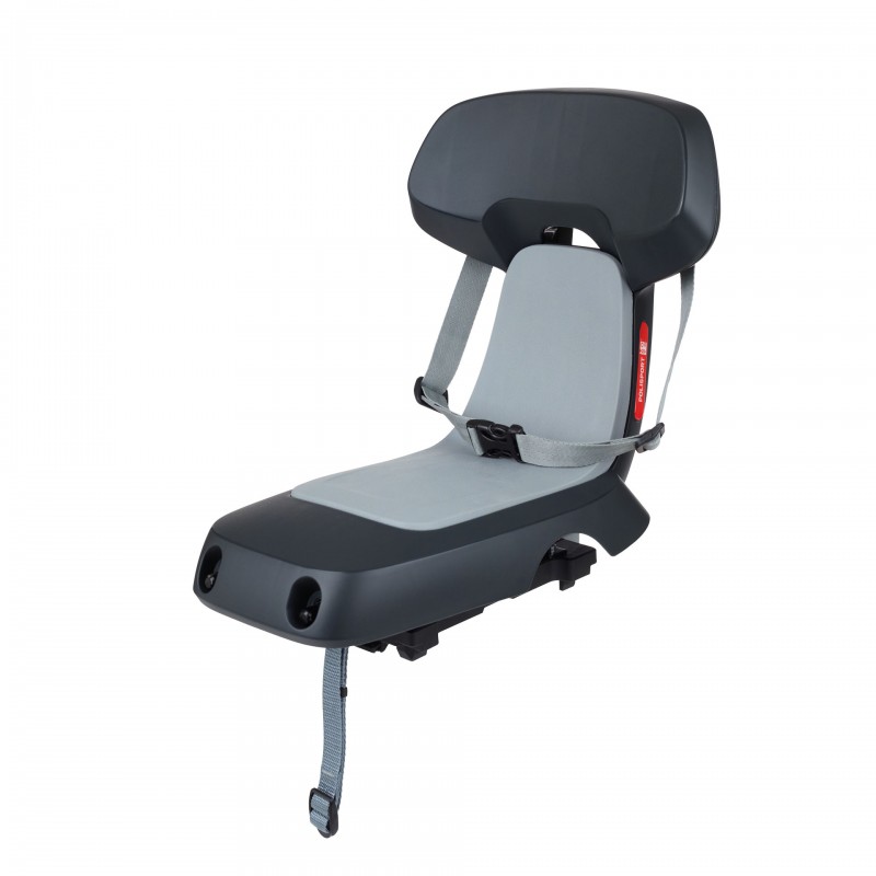 Guppy Junior - Silla Bicicleta Trasera Portaequipajes MIK-HD Gris Oscuro