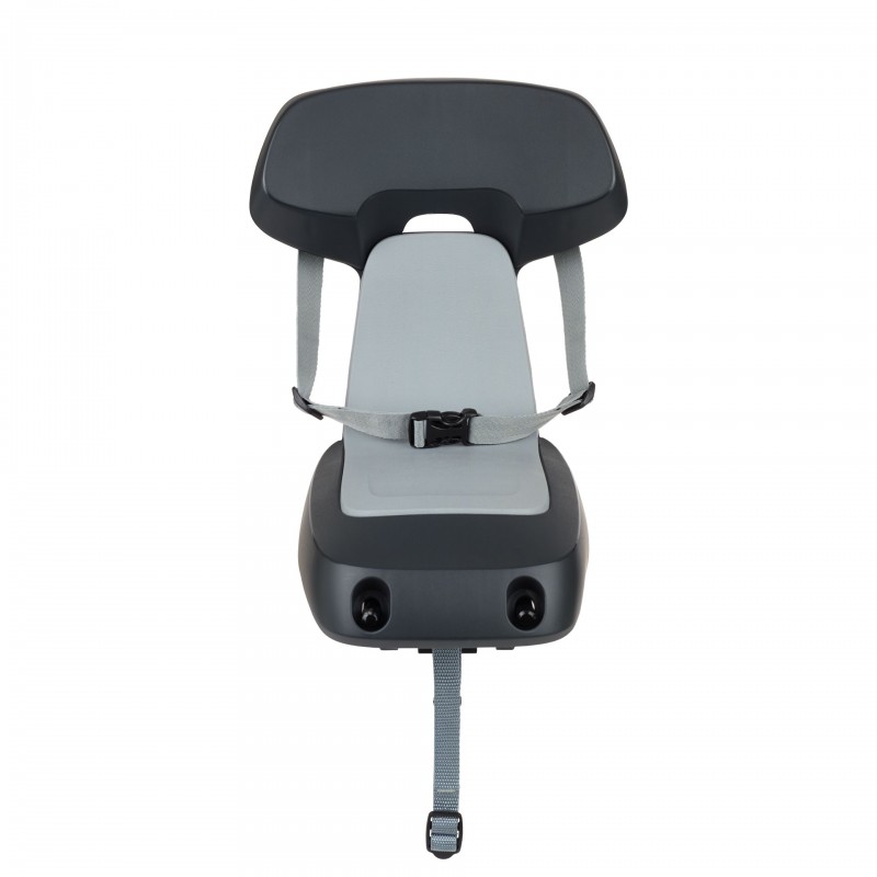 Guppy Junior - Silla Bicicleta Trasera Portaequipajes MIK-HD Gris Oscuro