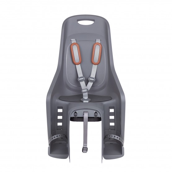 Bubbly Maxi Plus CFS - Fahrrad-Kindersitz Grau und Braun fr Gepcktrger